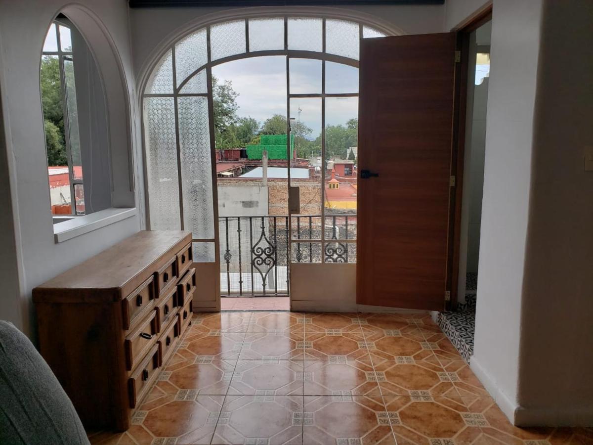 Apartmán Loft Terraza Coyoacan Vista Plaza Kiosco Depa 50M2 Ciudad de México Exteriér fotografie